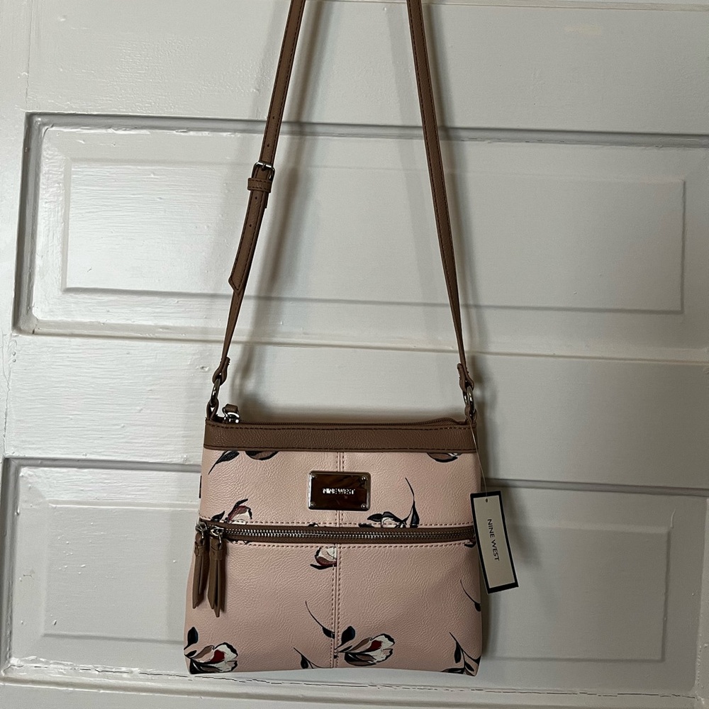 Nine West floral crossbody bag